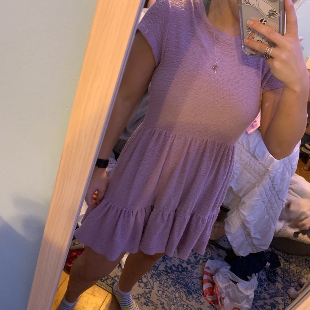 Purple dress